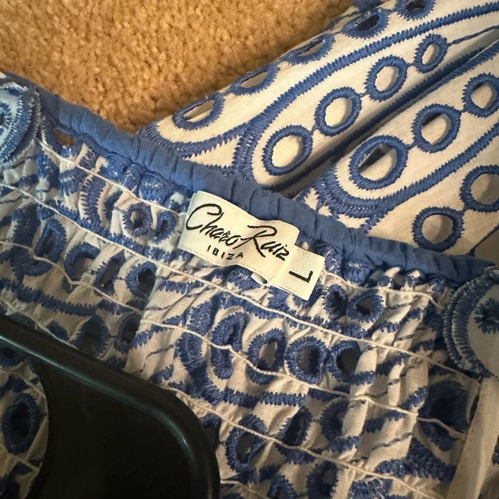 CHARO RUIZ IBIZA Irene Long Embroidered Corset Dress - Picture 6 of 7